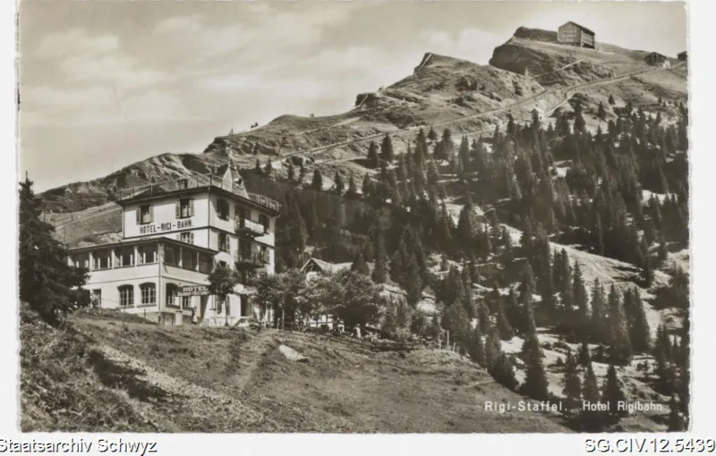 Hotel Rigibahn, Rigi Staffel (ca. 1956)
