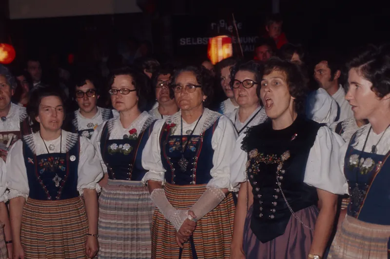 Rigi, August 1 celebration (1970-1975)