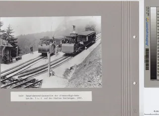 Vitznau- Rigi -Bahn H 1/2, Betriebsnummer 3 (ca. 1871)