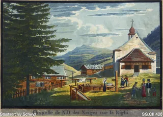 Kapelle Maria zum Schnee, Rigi-Klösterli (ca. 1830)