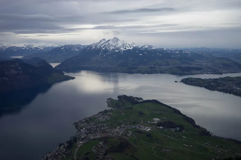 View on Lake Lucerne, Switzerland (Taken on 22 February 2014, 15:53:15)