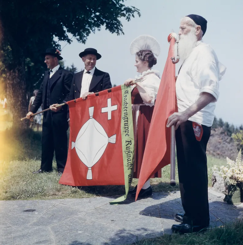 Alpine festival on the Seebodenalp above Küssnacht am Rigi (ca. 1961)