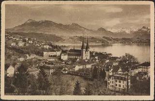 Lucerne with Rigi (ca. 1910)