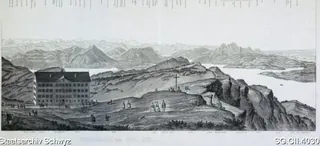 Panorama Rigi-Kulm (ca. 1860)