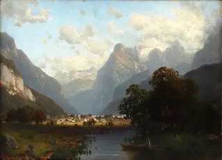 Joseph Schoyerer Bei Brunnen am Vierwaldstätter See (by 1923)