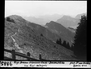 Rigi Dossen - Viznauer Stock [Vitznauer Stock] - Bauenstöcke of Rigi-Känzeli (1936)