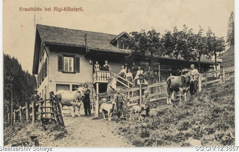 Krauthütte bei Rigi-Klösterli (1915)