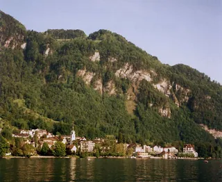 Vitznau from lake (1996-05)