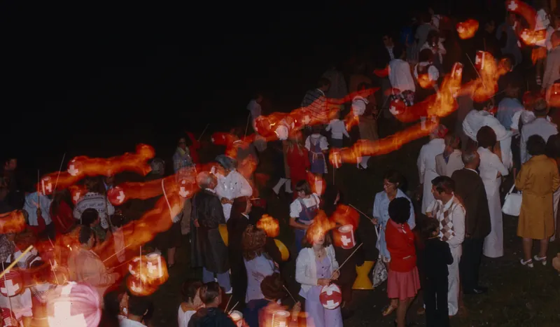 Rigi, August 1 celebration (1970-1975)