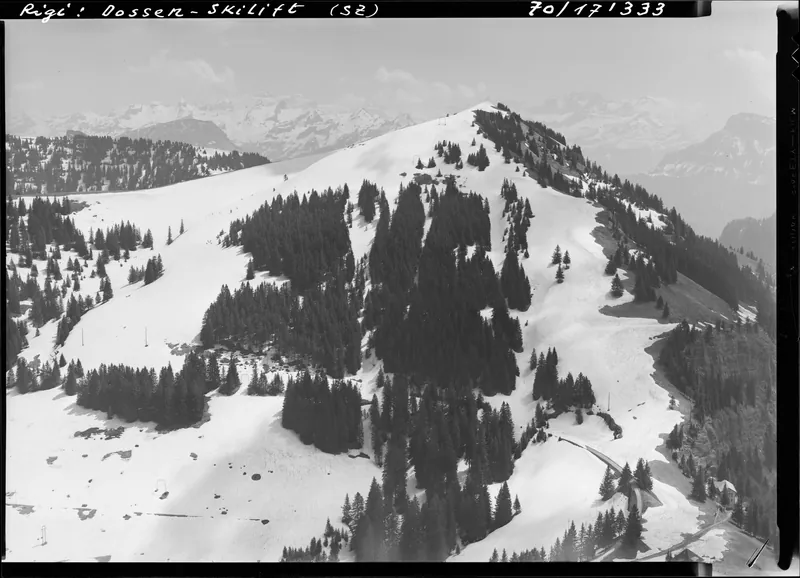 Rigi Dossen, ski lift SZ (19.05.1970)