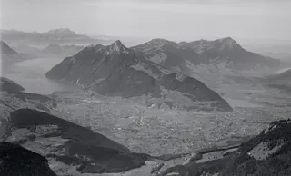Rigi, Lake Lucerne, Lake Zug (28.08.1958)