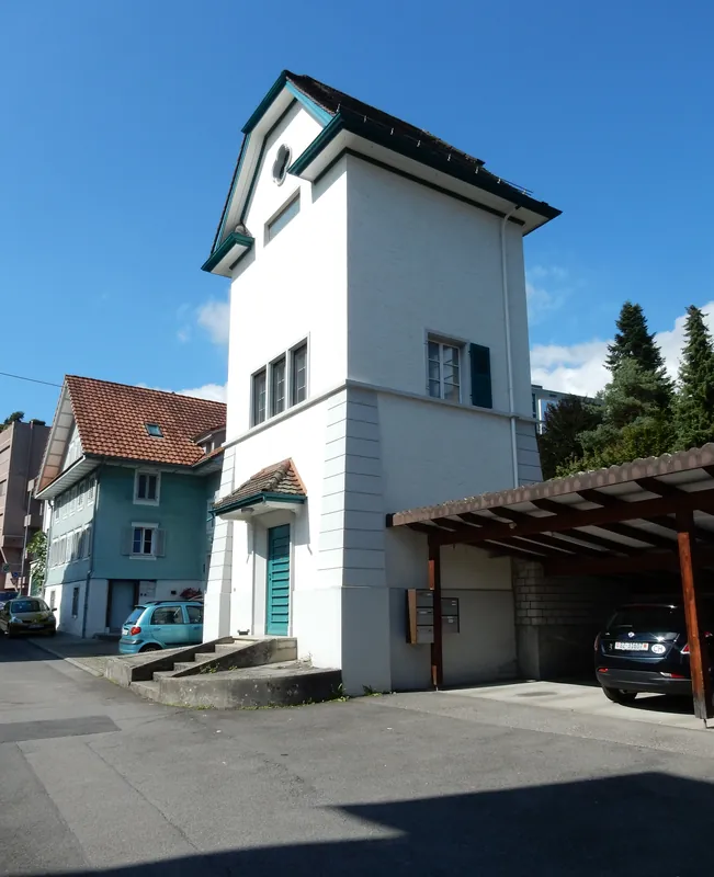 Küssnacht am Rigi, Stegriedstrasse, transformer station (08.09.2015)