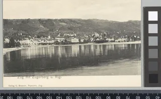 Zug mit Zugerberg u. Rigi