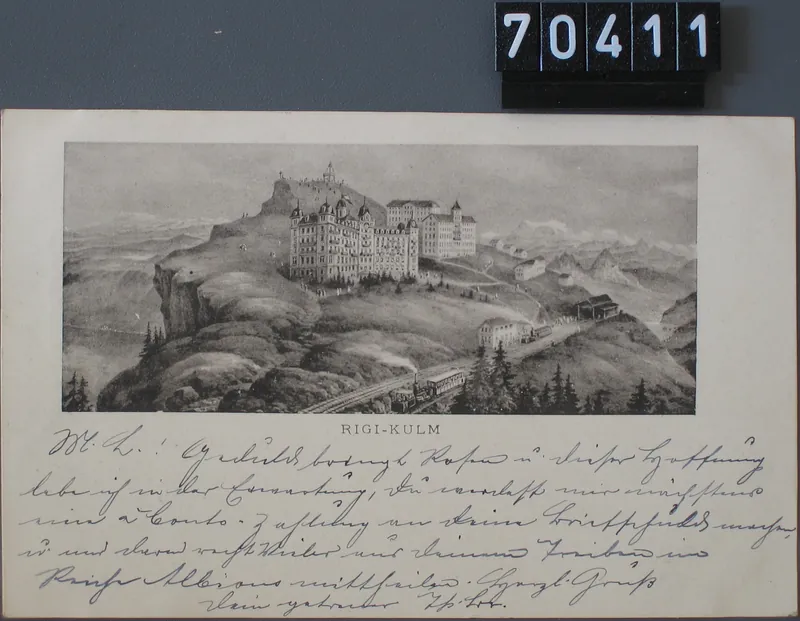Rigi Kulm (vor 17.10.1898)
