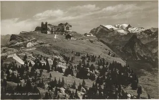 Rigi Kulm with Glärnisch (vor 12.8.1930)