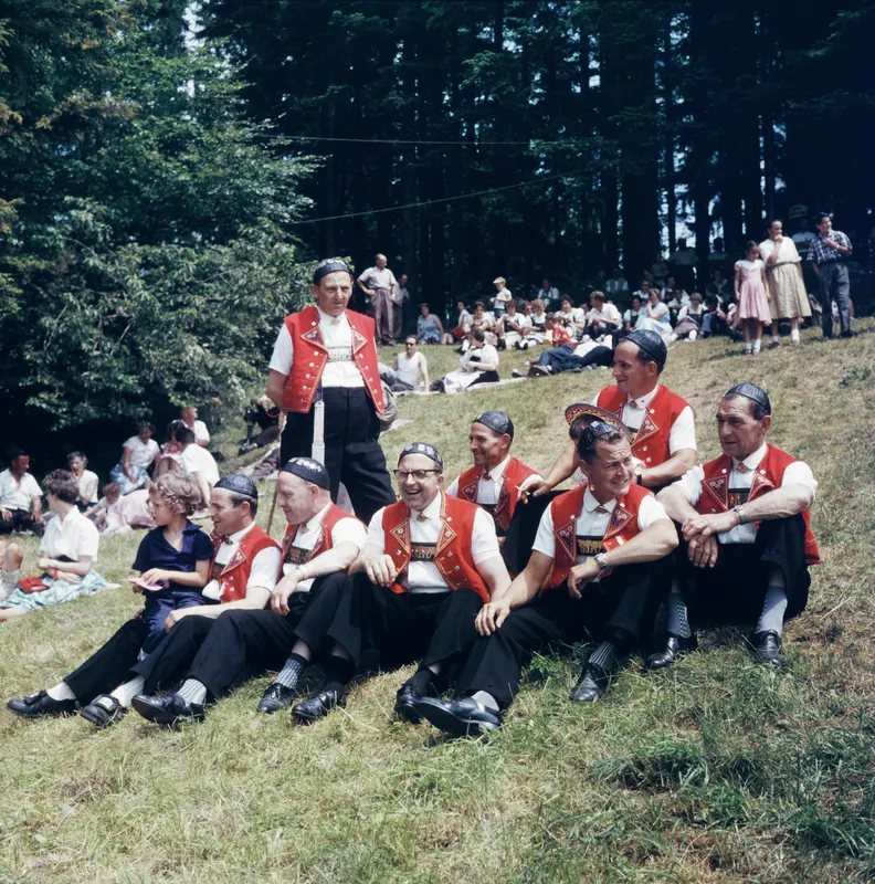 Alpine Festival at the Seebodenalp above Küssnacht am Rigi (ca. 1961)