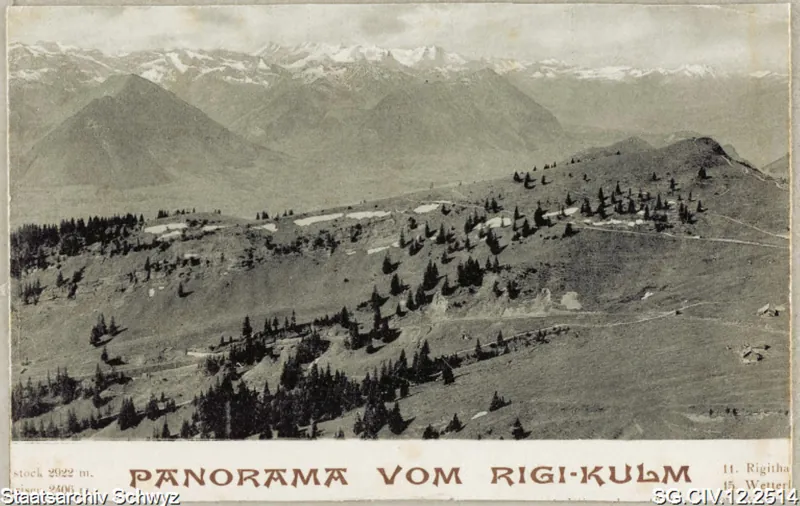 Panorama vom Rigi-Kulm (1901)