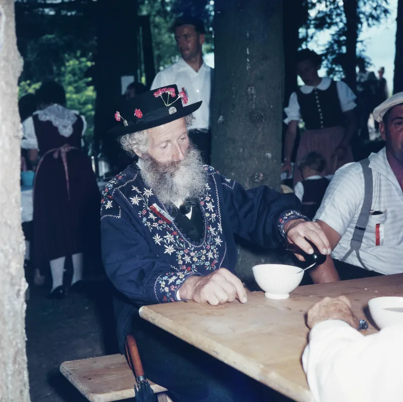 Alpine Festival at the Seebodenalp above Küssnacht am Rigi (ca. 1961)