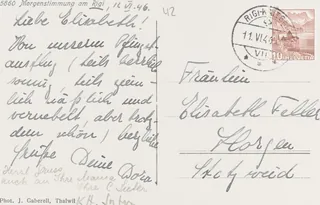 Morning mood on the Rigi (vor 11.6.1946)