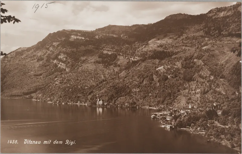 Vitznau with the Rigi (1915)
