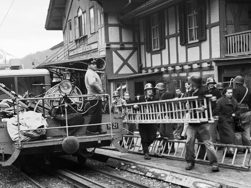 Rigi Kaltbad, Feuerwehr (1961)