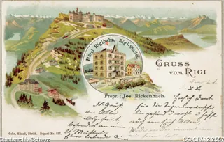 Rigi-Staffel und Rigi-Kulm (1900)