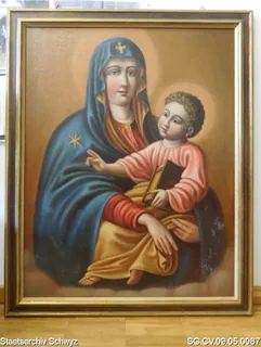 Kopie des Gnadenbildes Maria zum Schnee, Rigi Klösterli (18. Jh.)