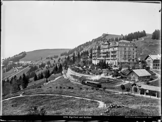 Rigi First, Ortsteilansicht (approx. 1910)