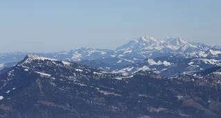 Rigi and Säntis from Pilatus (2023-02-15 14:17:54)