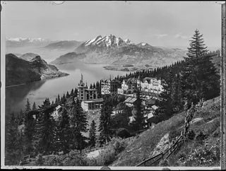 Rigi Kaltbad, Ortsgesamtansicht (approx. 1921)