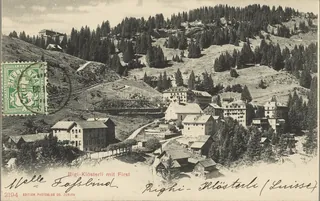 Rigi, Klösterli with ridge (vor 11.02.1903)