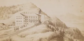 Rigi Relay (1604 m) (ca. 1875)