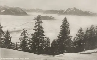Sea of fog from Rigi (vor 20.8.1937)