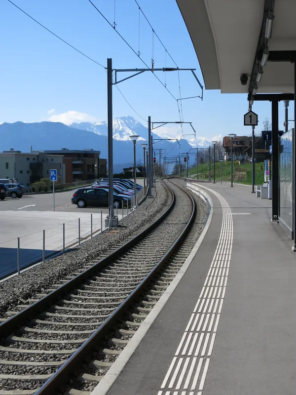 SBB Train station Küssnacht am Rigi, Switzerland (26278924244) (2015-04-06 11:16)