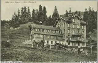 Hotel des Alpes, Rigi-Klösterli (1909)