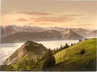 Rigi Scheidegg and Lake Lucerne, Rigi, Switzerland (between 1890 and 1900)