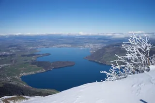 Lake Zug from Rigi, Switzerland (Taken on 23 February 2014, 13:01:00)