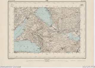 Topographische Karte: Section 16. Bl.VIII., Rigi, Blatt 209 bis. (1919)