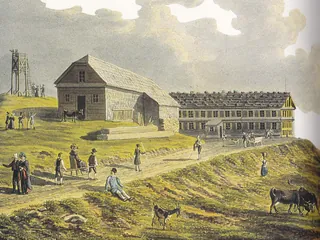 Bau Rigi Kulm (1820)