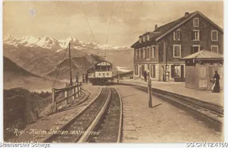 Station der Rigi-Bahn, Rigi-Kulm (keine Angabe)