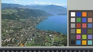 Schweiz - Suisse - Switzerland : Zug : Zugersee, Rigi und Alpen