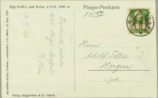 Rigi-Staffel and Kulm, v. S-O, 1800 m (vor 17.08.1927)
