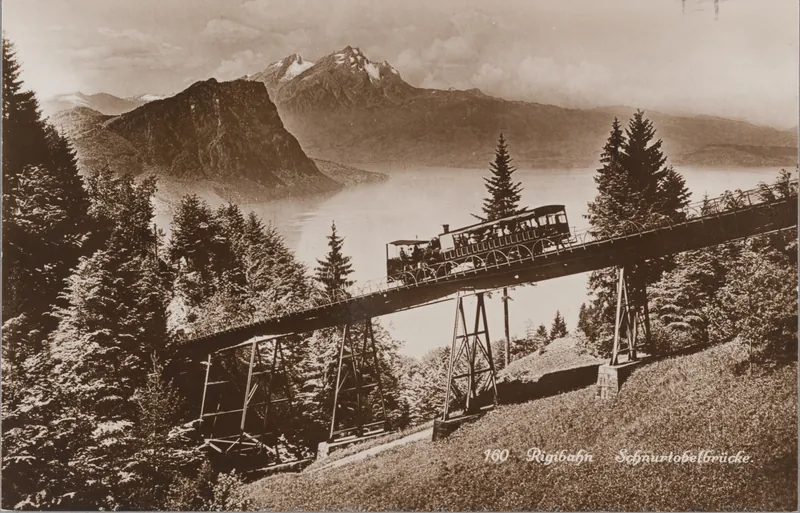 Rigi Railway Schnurtobel Bridge (1915-1925)