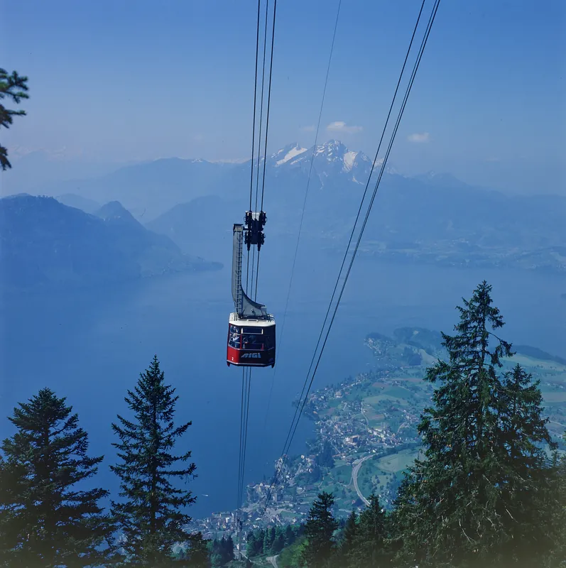 Rigi, Weggis-Kaltbad Aerial Tramway (1975)