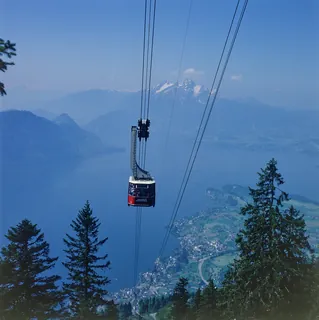 Rigi, Weggis-Kaltbad Aerial Tramway (1975)