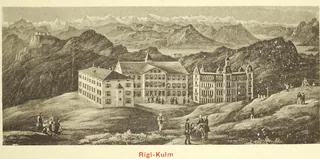 Johann Heinrich Müller, 1825-1894 G10 Rigi Kulm (between 1870 and 1890)