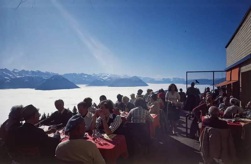 Rigi, Hotel Observation Deck (ca. 01/1991)