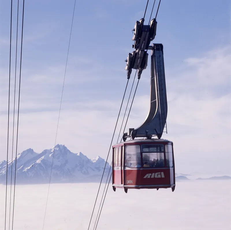 Rigi, Weggis-Kaltbad Aerial Tramway (1975)