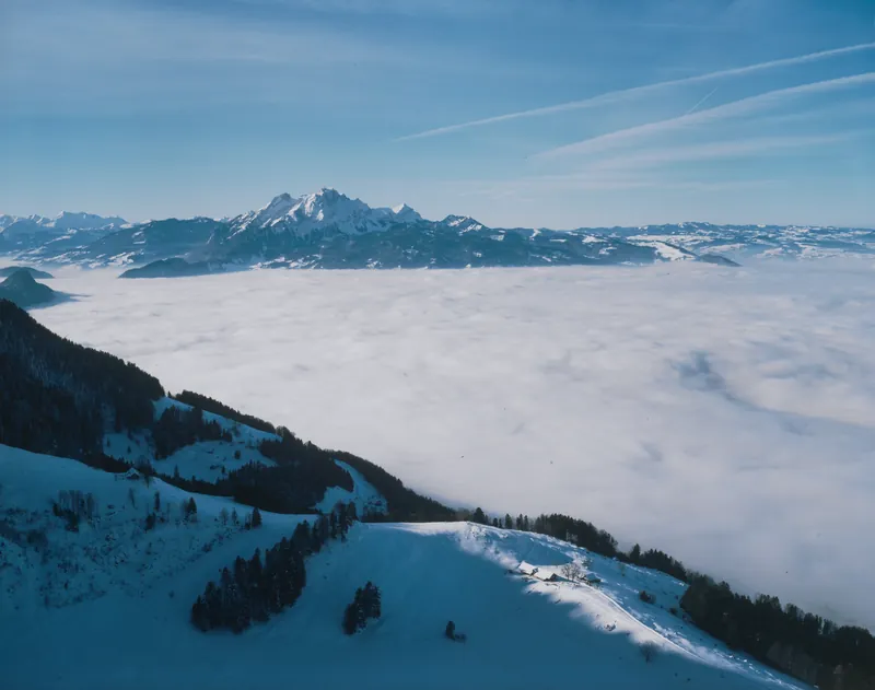 Pilatus from Rigi (16.01.1995)