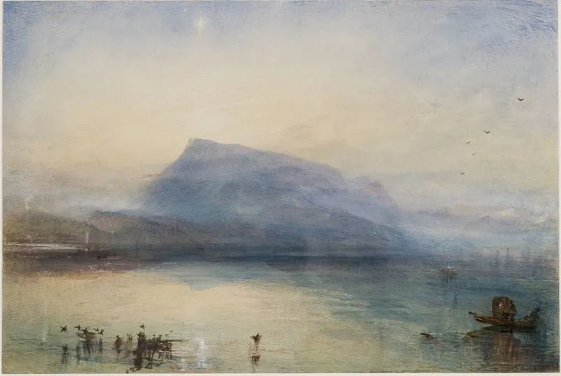 The Blue Rigi, Sunrise (1842)